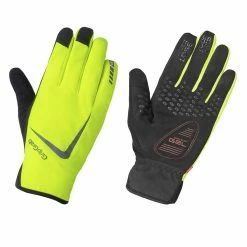 GripGrab Cloudburst Hi-Vis Waterproof Midseason Gloves
